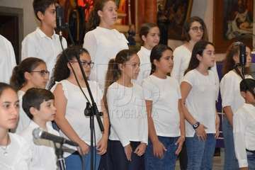 Concierto de Soront y Banda Municipal de Música de Telde, anoche en la Basílica de San Juan (Reportaje gráfico de Antonio Alí y Francisco Javier Santana)